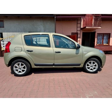 Dacia Sandero  Liftback 2009,  1.4 benzyna - Na sprzedaż za 9 900,00 zł - Szerominek - zdjęcie 10