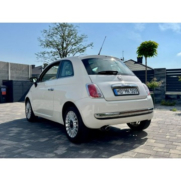 Fiat 500  Hatchback 2009,  1.2 benzyna - Na sprzedaż za 14 999 zł - Szerominek - zdjęcie 2