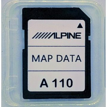 Aktualizacja map Alpine A110 EU 2023