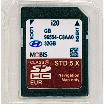 Aktualizacja map Hyundai i20 Gen 5 EU 2026
