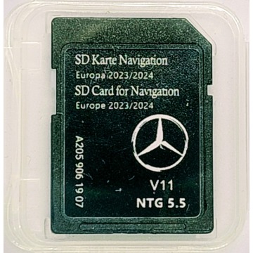 Aktualizacja map Mercedes Audio 20 NTG 5.5 V11 23/24