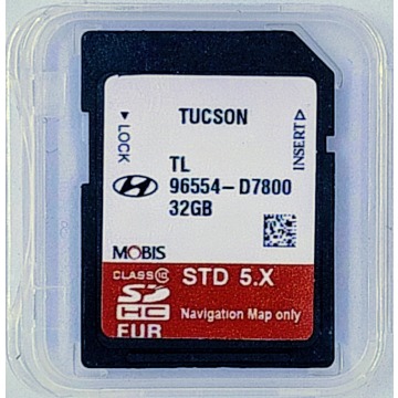 Aktualizacja map Hyundai Tucson Gen 5 EU 2026