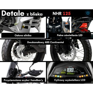 Sym NHR 125 Transport Raty Fvat - Motocykle szosowo -... - Bicz - zdjęcie 12