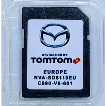 Aktualizacja map Mazda NVA SD8110 EU 2025