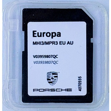 Aktualizacja map Porsche PCM 6.0