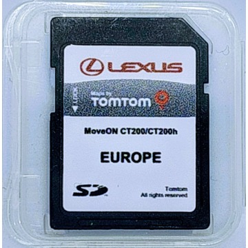 Aktualizacja map Lexus CT200h EU 2025