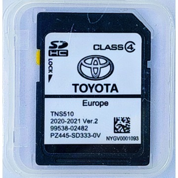 Aktualizacja map Toyota TNS510 EU