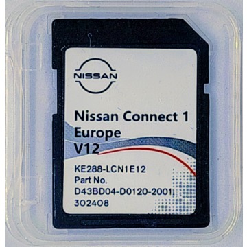 Aktualizacja map Nissan Connect 1 EU