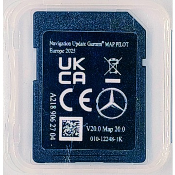 Aktualizacja map Mercedes Garmin Map Pilot Star 1 EU V20