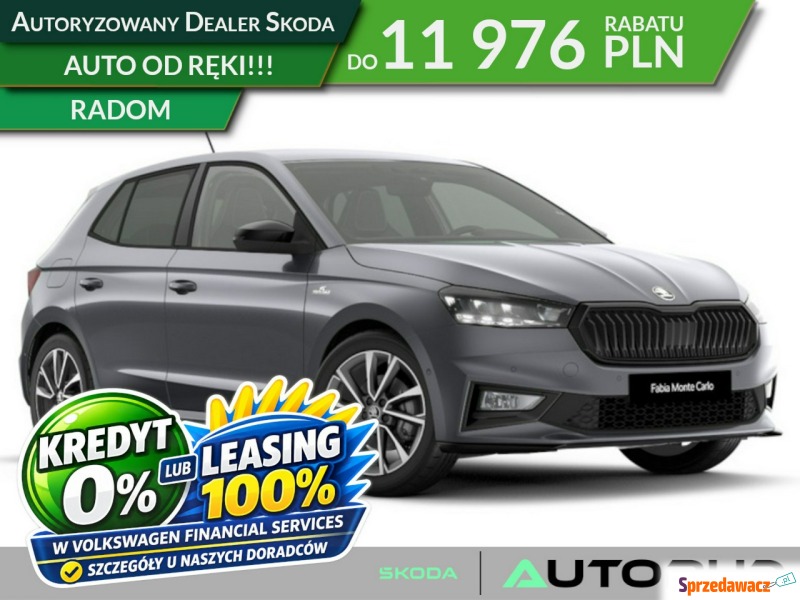 Skoda Fabia  Hatchback 2026,  1.5 benzyna, automat - Na sprzedaż za 113 524 zł - Radom