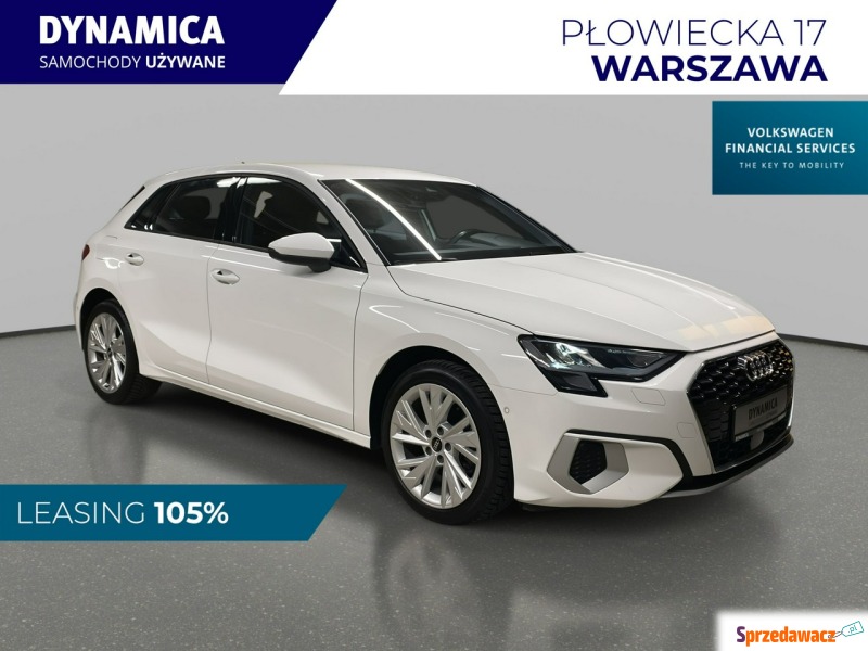 Audi A3  Hatchback 2023,  1.5 benzyna, automat - Na sprzedaż za 103 900 zł - Warszawa