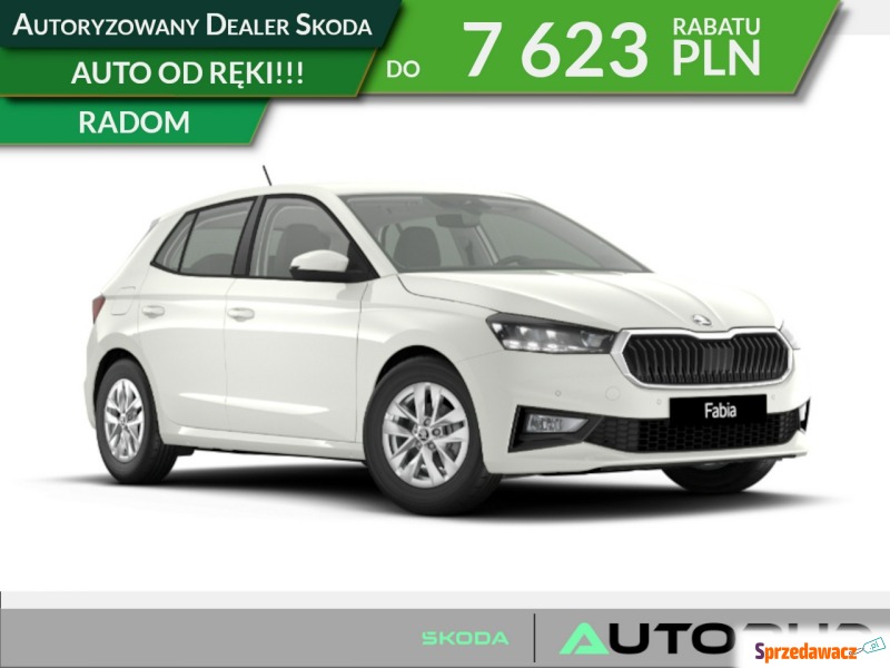 Skoda Fabia  Hatchback 2026,  1.0 benzyna - Na sprzedaż za 79 177 zł - Radom