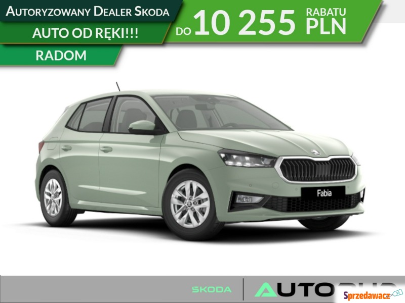 Skoda Fabia  Hatchback 2026,  1.0 benzyna - Na sprzedaż za 92 995 zł - Radom