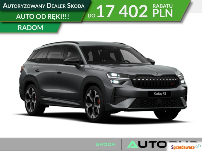 Skoda Kodiaq  Hatchback 2026,  2.0 benzyna, automat - Na sprzedaż za 249 198 zł - Radom