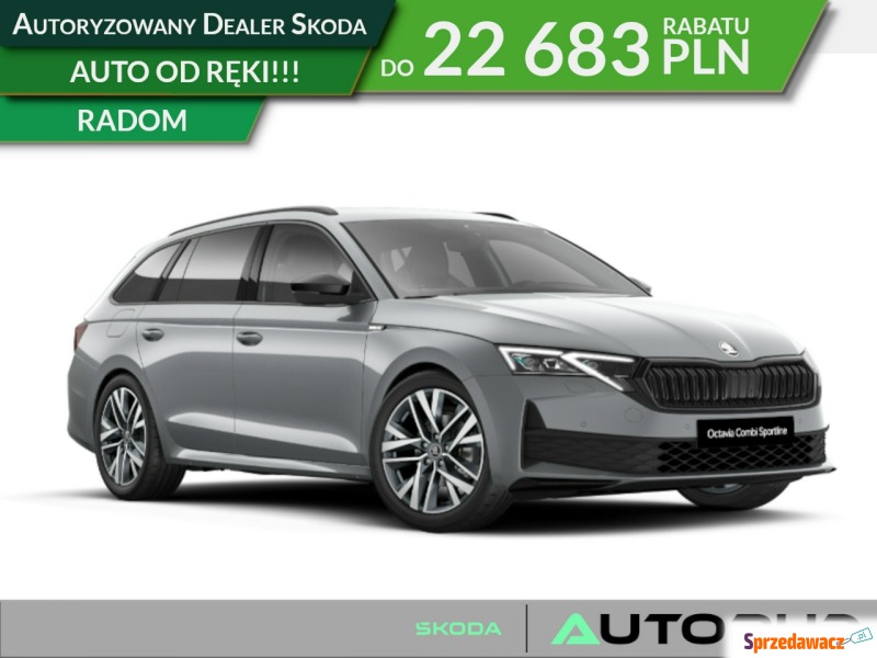 Skoda Octavia  Kombi 2026,  1.5 benzyna, automat - Na sprzedaż za 156 667 zł - Radom