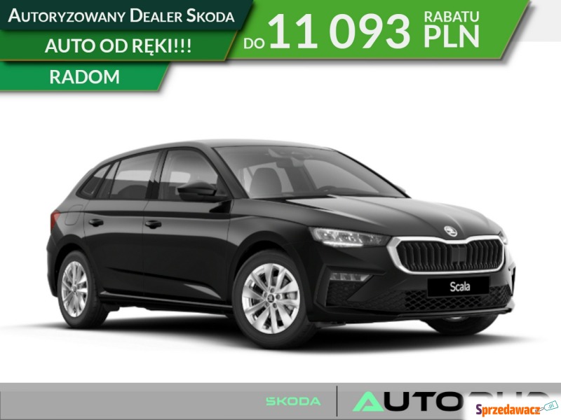 Skoda Scala  Liftback 2026,  1.5 benzyna, automat - Na sprzedaż za 109 957 zł - Radom