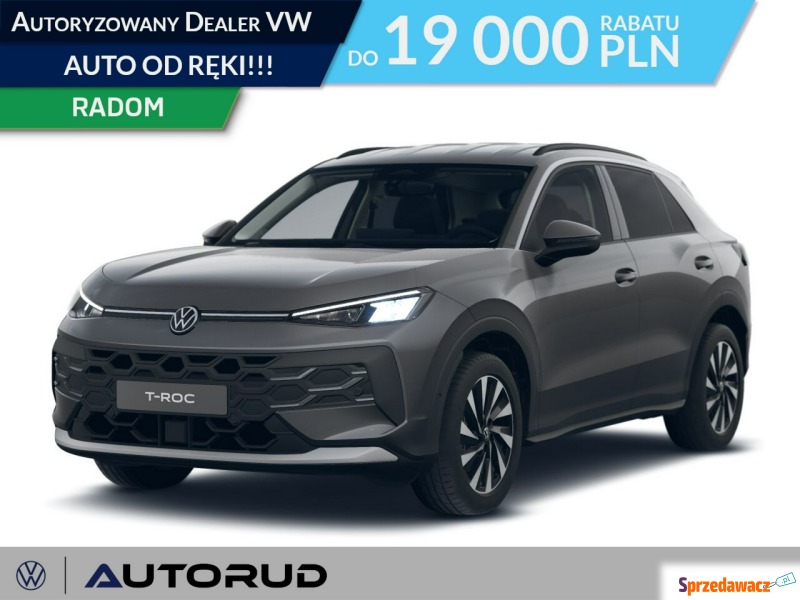 Volkswagen T-Roc  SUV 2026,  1.5 benzyna, automat - Na sprzedaż za 136 280 zł - Radom