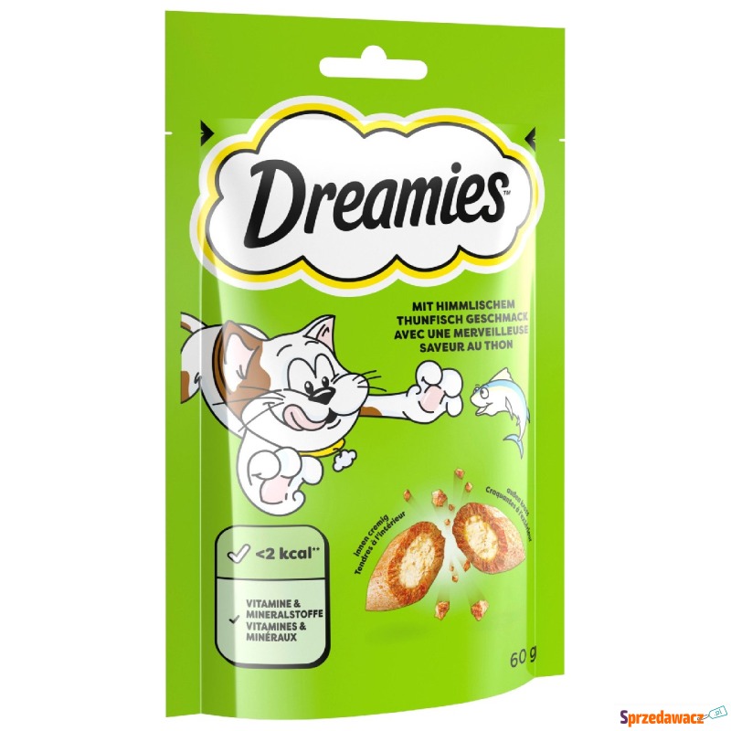 Dreamies przysmaki dla kota - Tuńczyk, 4 x 60... - Przysmaki dla kotów - Gdynia