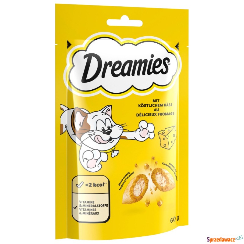 Dreamies przysmaki dla kota - Ser, 4 x 60 g - Przysmaki dla kotów - Radom