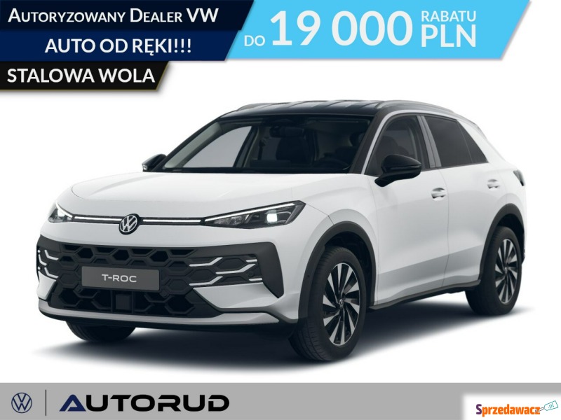 Volkswagen T-Roc  SUV 2026,  1.5 benzyna, automat - Na sprzedaż za 146 700 zł - Stalowa Wola
