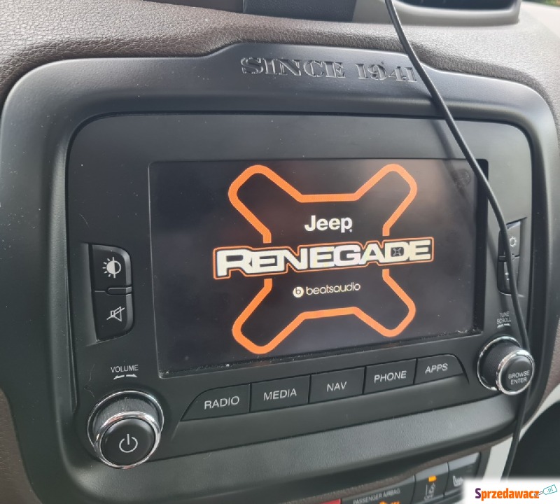 Aktualizacja map Jeep Renegade EU 2026 - Części, podzespoły - Mielec