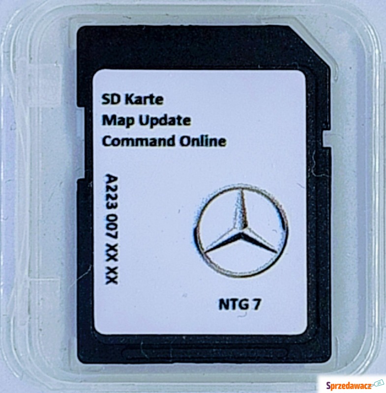 Aktualizacja map Mercedes Comand Online NTG 7... - Części, podzespoły - Stalowa Wola