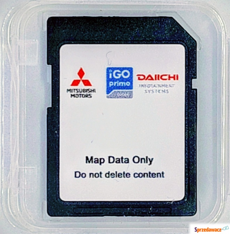 Aktualizacja map Daiichi Mitsubishi EU - Części, podzespoły - Stalowa Wola