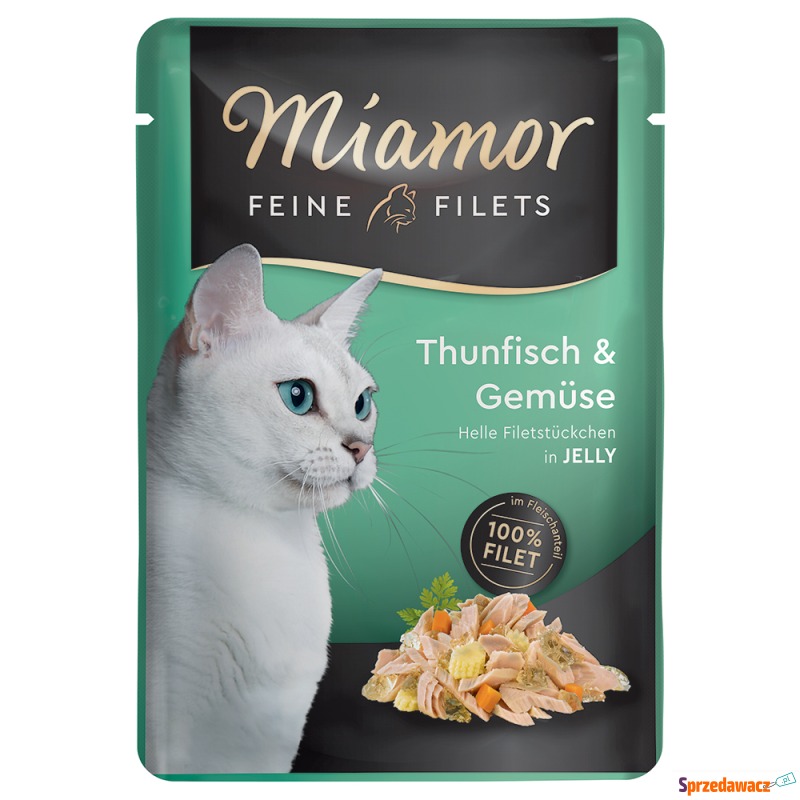 Miamor Feine Filets w saszetkach, 6 x 100 g -... - Karmy dla kotów - Bytom