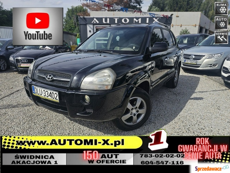 Hyundai Tucson  SUV 2005,  2.0 benzyna - Na sprzedaż za 12 800 zł - Świdnica
