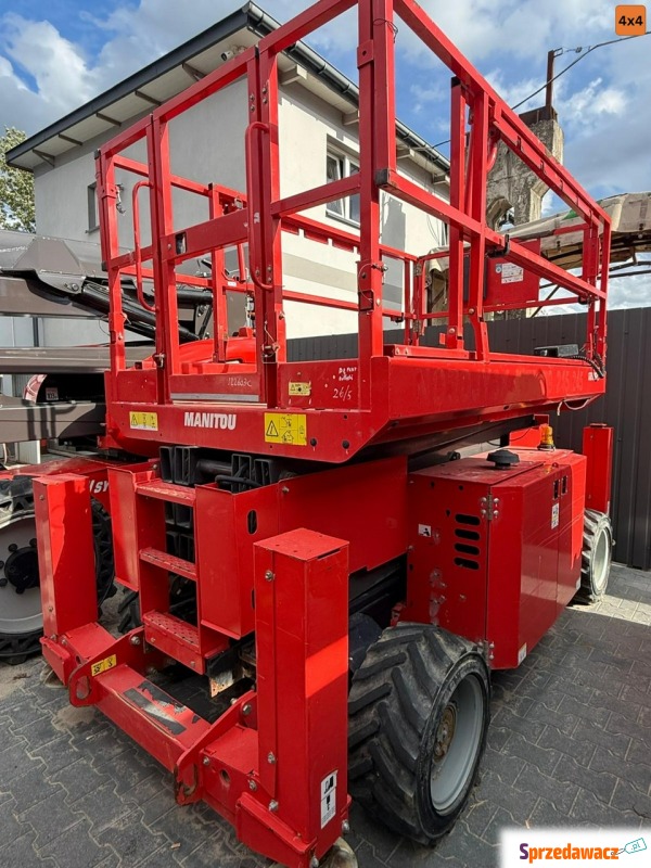 Manitou 120 SC Platforma robocza 12m Rozsuwany... - Pojazdy specjalistyczne - Widełki