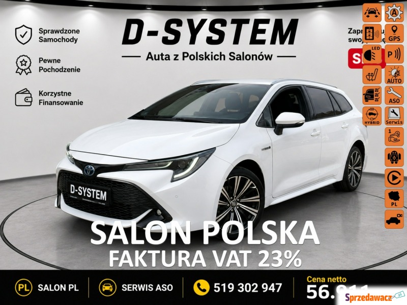 Toyota Corolla  Kombi 2021,  2.0 hybryda, automat - Na sprzedaż za 56 911 zł - Białystok