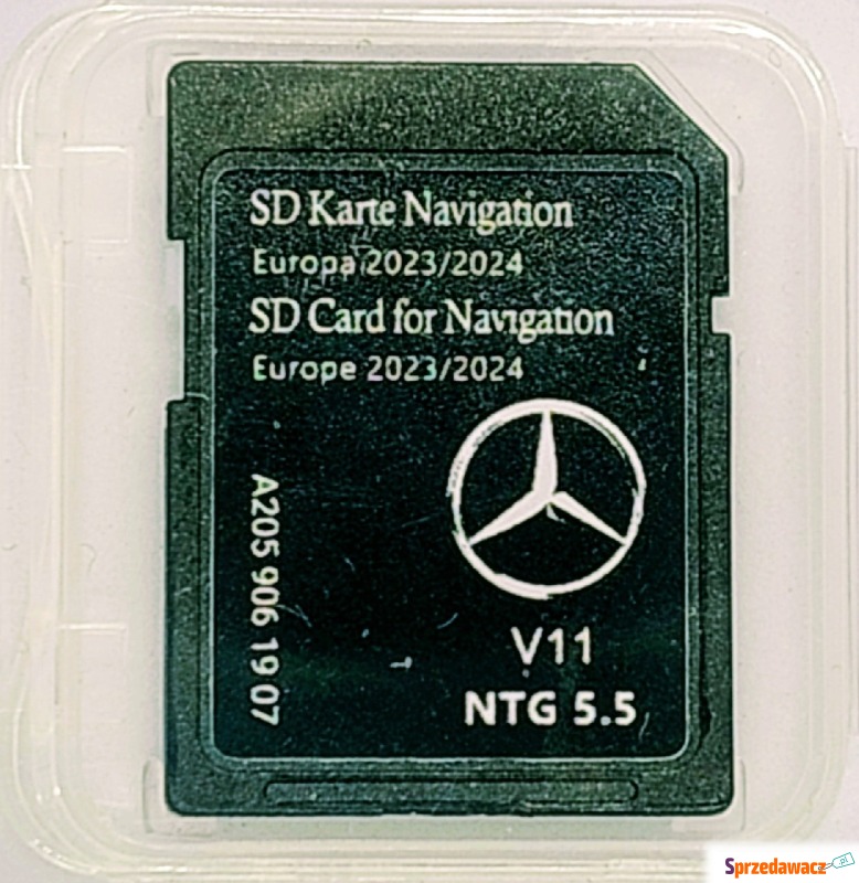 Aktualizacja map Mercedes Audio 20 NTG 5.5 V11... - Części, podzespoły - Mielec