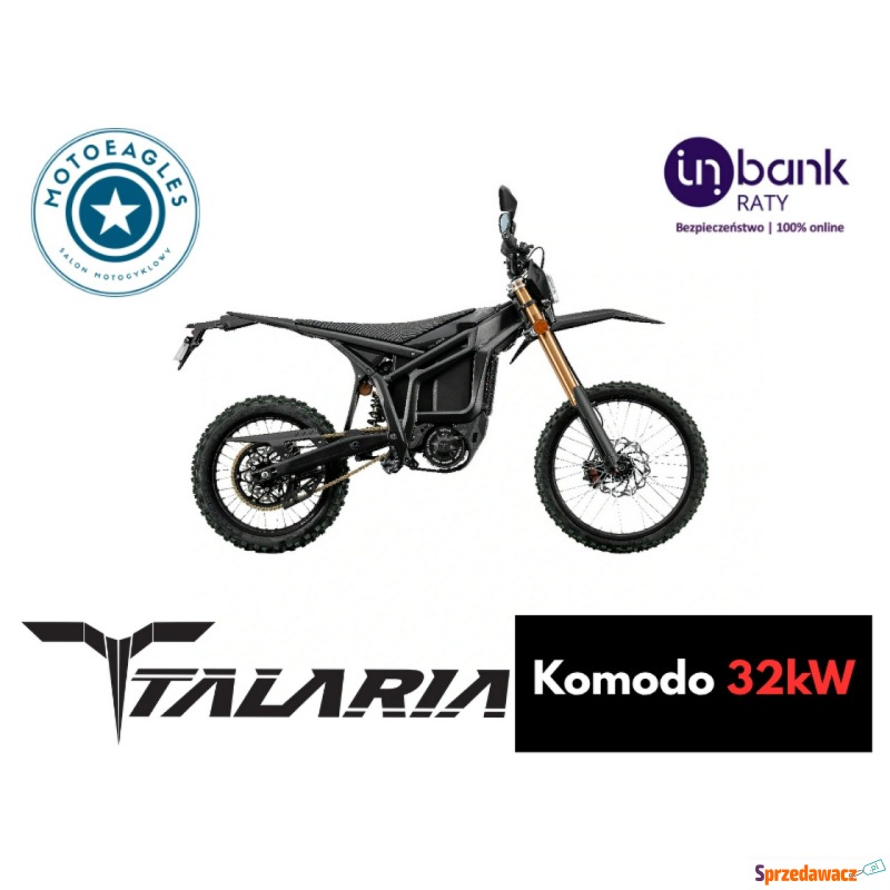 Talaria Komodo 32kW Transport Raty Fvat - Pozostałe motocykle - Bicz