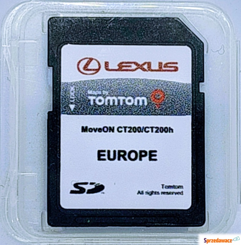 Aktualizacja map Lexus CT200h EU 2025 - Części, podzespoły - Tarnobrzeg