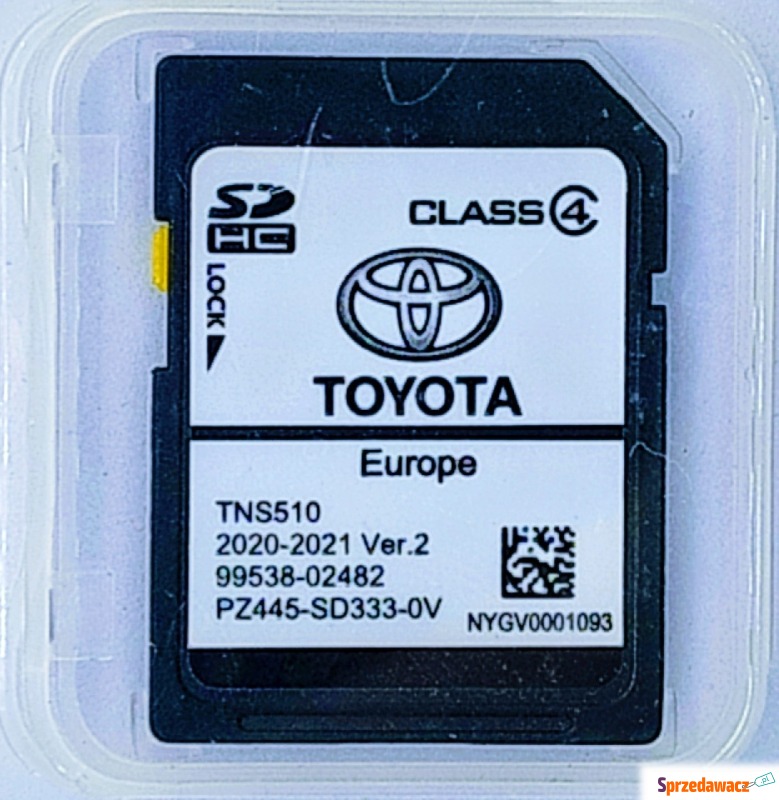 Aktualizacja map Toyota TNS510 EU - Oprogramowanie GPS - Opatów