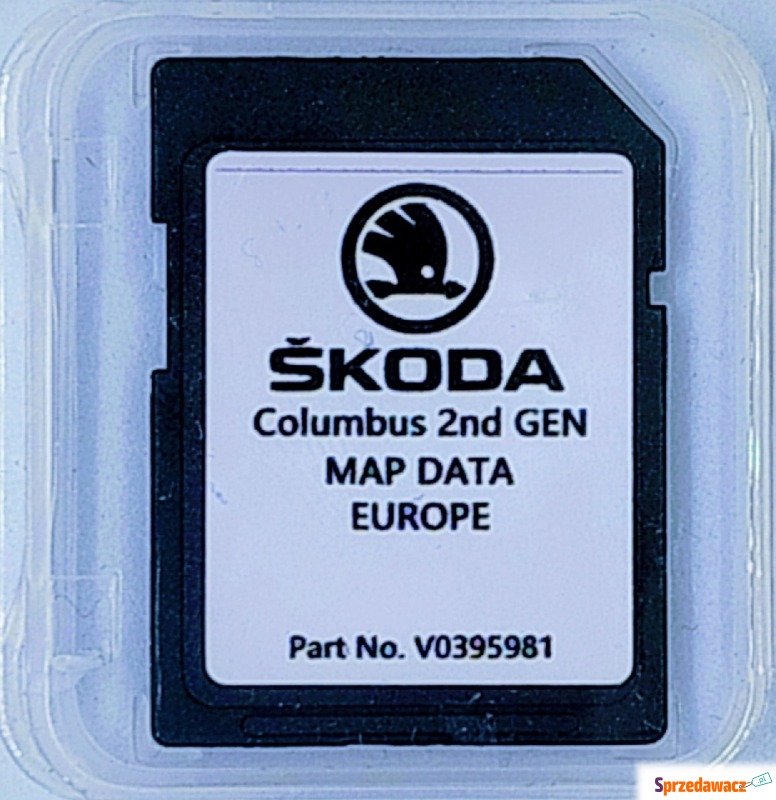 Aktualizacja map Skoda Columbus EU 2026/2027 - Akcesoria GPS - Tarnobrzeg