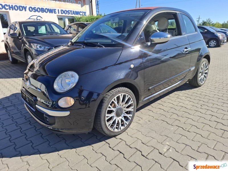 Fiat 500  Kabriolet 2011,  1.3 - Na sprzedaż za 18 200 zł - Malutkie