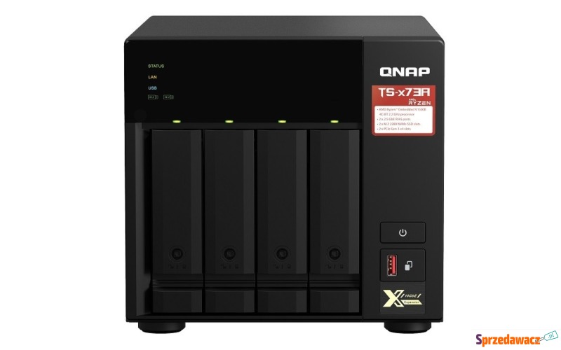QNAP Serwer NAS TS-473A AMD Ryzen...