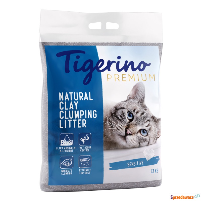 Tigerino Premium Sensitive, żwirek...