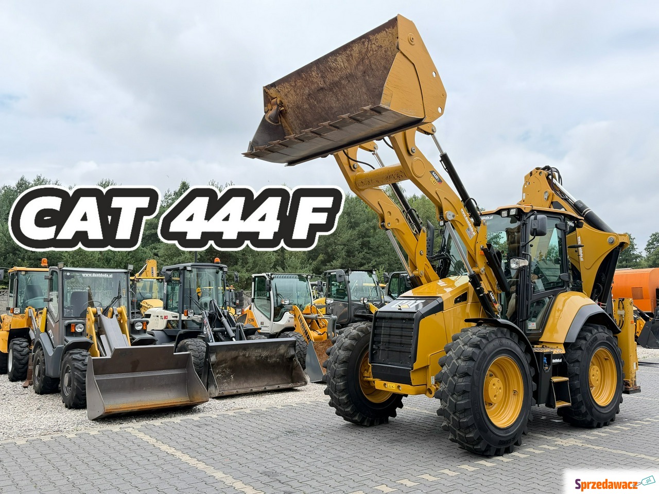 Caterpillar 444F Sterowanie na...
