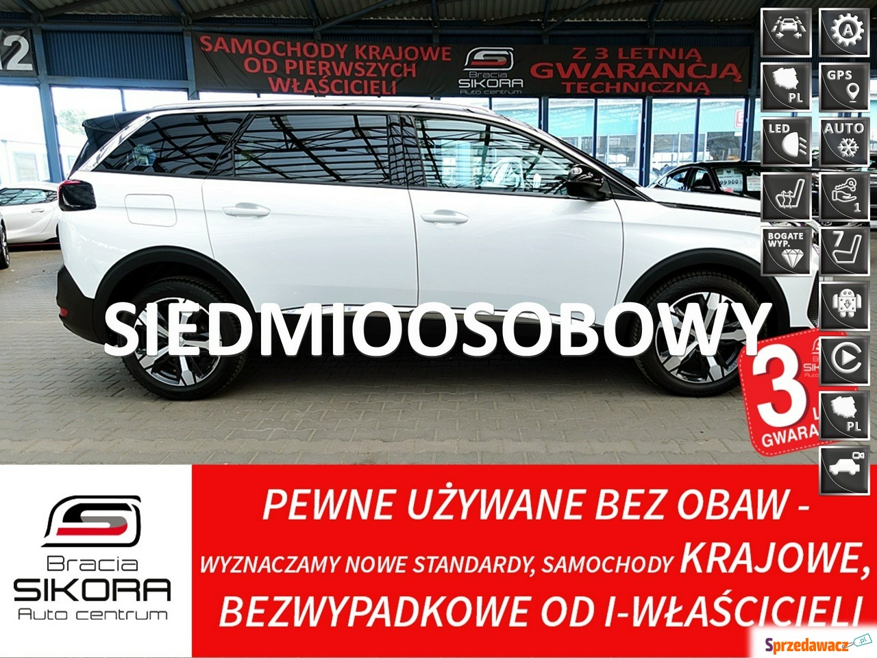 Peugeot 5008 - 2,0HDi 177KM 7osób...