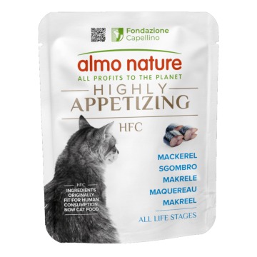Korzystny pakiet Almo Nature HFC Highly Appetizing, 24 x 50 g - Makrela
