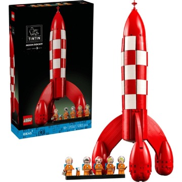 Klocki konstrukcyjne LEGO Ideas 21367 Tintin i rakieta na Księżyc