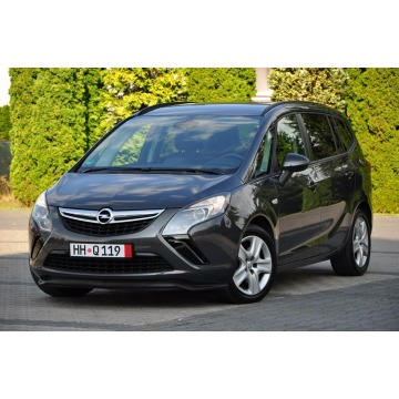 Opel Zafira - 1,4 Benz 120km 7Foteli PDC Klima Navi lufelgi 1Wł. Serwis Super Stan