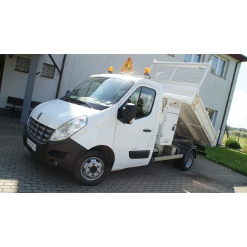 Renault Master - KLIMA * Kipper 3m * Skrzynka narzędziowa * Tempomat NOWE OPONY IMPORT