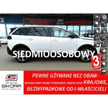 Peugeot 5008 - 2,0HDi 177KM 7osób ALLURE Led+Navi+KAMERA Krajowy GWAR 1wł Bezwyp F23%