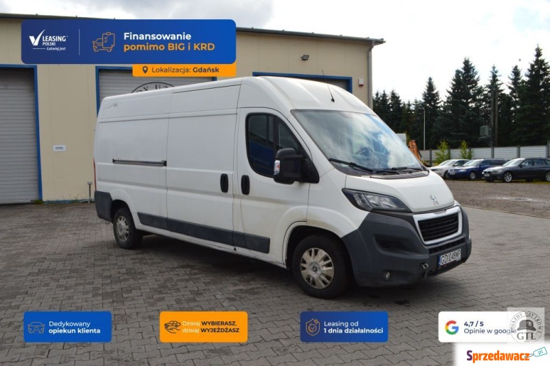 Peugeot Boxer 2016 diesel - Na sprzedaż za 12 177 zł - Gdańsk