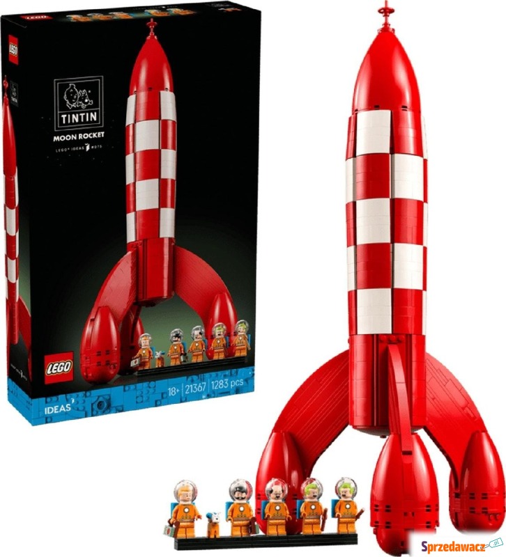 Klocki konstrukcyjne LEGO Ideas 21367 Tintin i... - Klocki - Piekary Śląskie