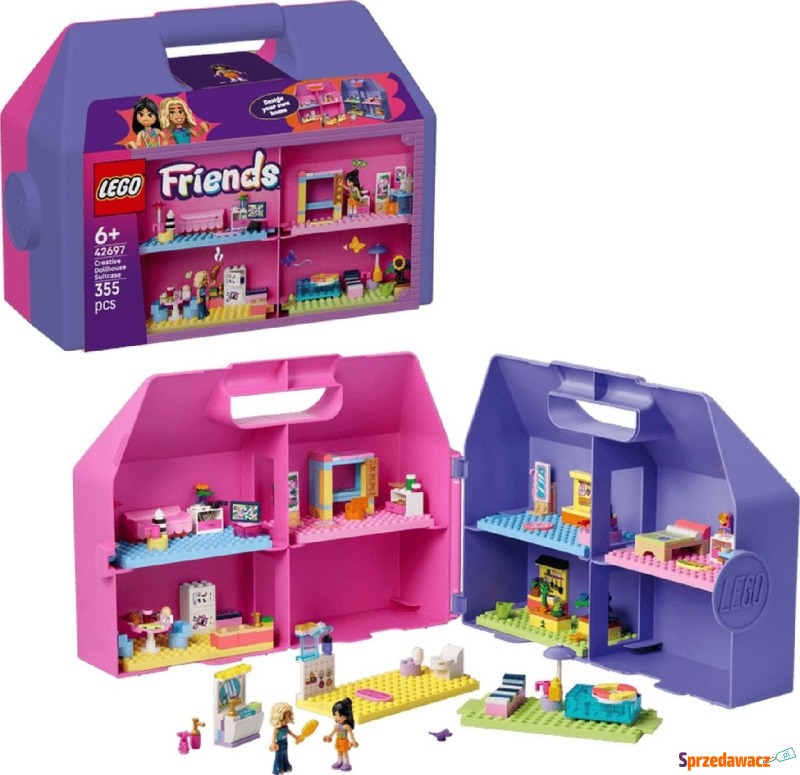 Klocki konstrukcyjne LEGO Friends 42697 Kreatywna... - Klocki - Otwock