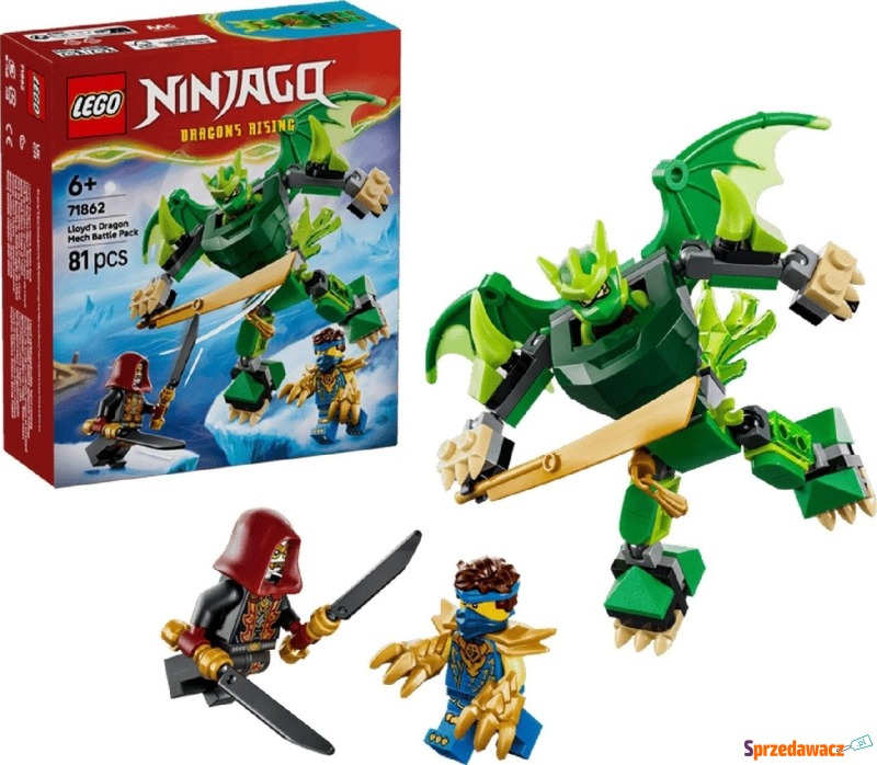 Klocki konstrukcyjne LEGO Ninjago 71862 Smoczy... - Klocki - Zielona Góra
